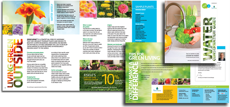 12-page consumer guide, customized for markets in 7 locations within 5 states and inserted into local publications.